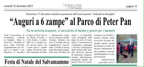 “Auguri a 6 zampe” al Parco di Peter Pan