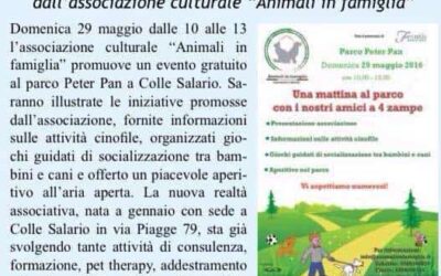 Tutti al parco con i nostri amici a quattro zampe